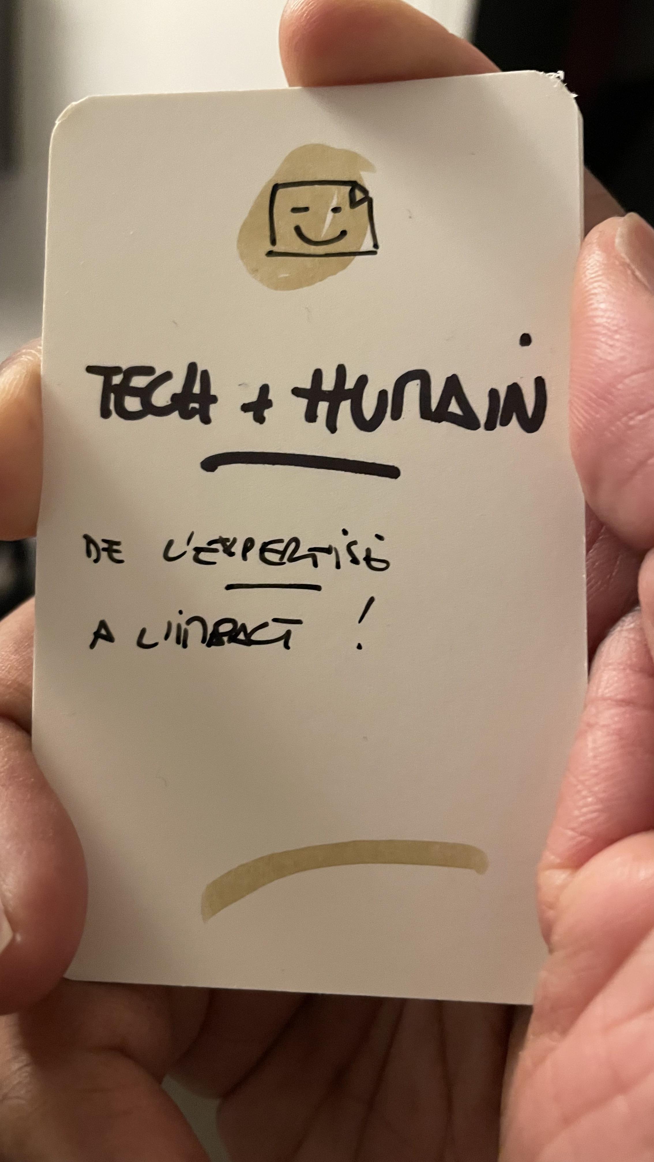 Une double culture : Tech & Humain